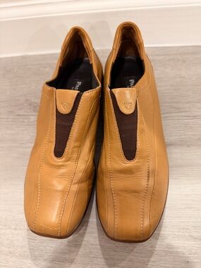 Paul Green Munchen Leather Slip On Women's Driving Loafer Size 7